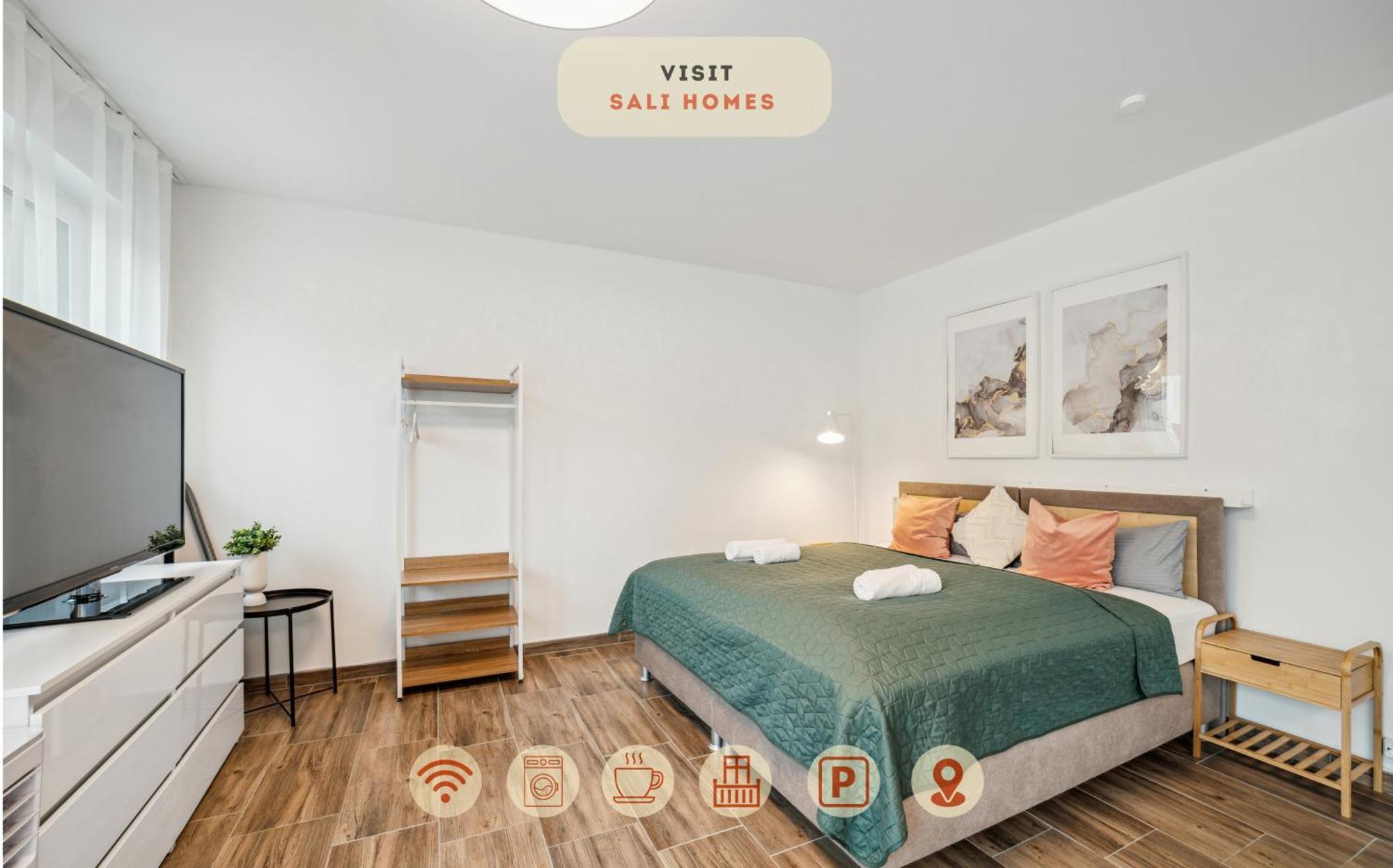 Sali Homes Elegant And Stylish Retreat In Heart Of Bayreuth, Close To River Εξωτερικό φωτογραφία